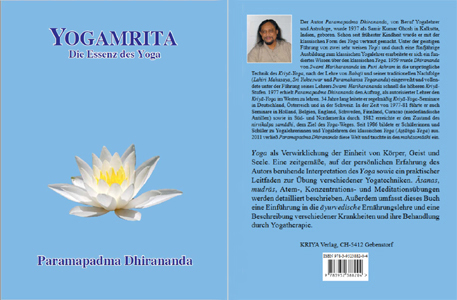 Cover und Rückseite von Buch Yogamrita